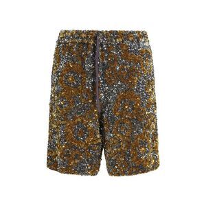 Dries Van Noten Men Sequin-Embellished Shorts